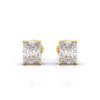 Radiant Cut Solitaire Earrings