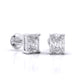 Radiant Cut Solitaire Earrings