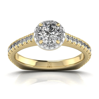 Buy Everydaywear Diamond Engagement Ring from Ivana Jewels Best lab grown diamond jewellery brand