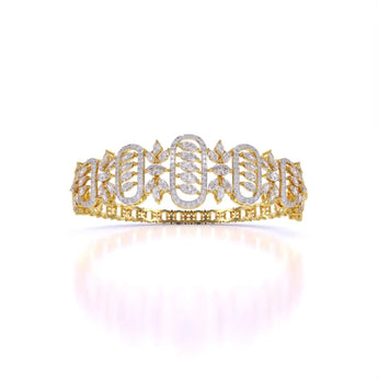 Buy Royal Cutwork Diamond Bracelet from Ivana Jewels Best lab grown diamond jewellery brand