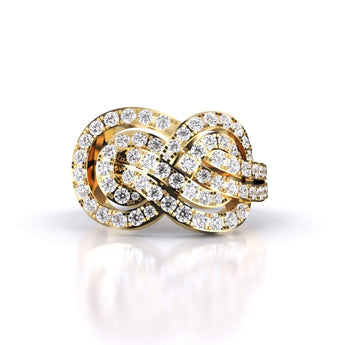 Buy Willow Diamond Cocktail Ring at Ivana Jewels Best lab grown diamond jewellery brand