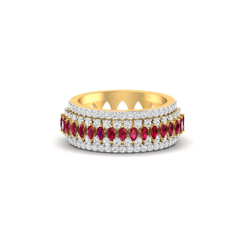 Buy Elegant Round Diamond Eternity Band Best lab grown diamond jewellery brand