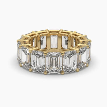 Buy Emerald Majesty Diamond Eternity Ring from Ivana Jewels Best lab grown diamond jewellery brand