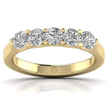 Buy Trellis Style Diamond Eternity Ring from Ivana Jewels Best lab grown diamond jewellery brand