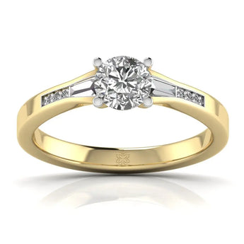 Buy Charita Solitaire Casual Diamond Ring at Ivana Jewels Best lab grown diamond jewellery brand