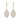 Buy 1 Carat Exquisite Diamond Dangler Earring from Ivana Jewels Best lab grown diamond jewellery brand