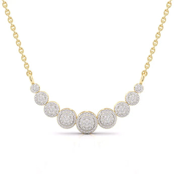 Buy Solitaire Fashionable Diamond Pendant Online from Ivana Jewels Best lab grown diamond jewellery brand