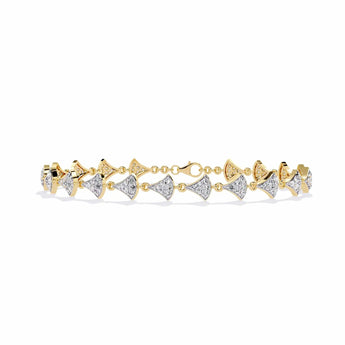 Buy Glimmering Diamond Bracelet from Ivana Jewels Best lab grown diamond jewellery brand