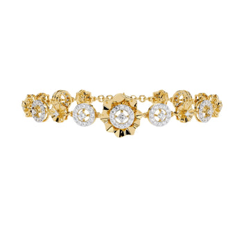 Buy Heirloom Solitaire Diamond Bracelet from Ivana Jewels Best lab grown diamond jewellery brand