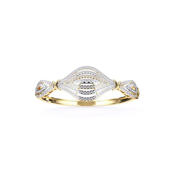 Buy Classic Gold Diamond Bracelet from Ivana Jewels Best lab grown diamond jewellery brand