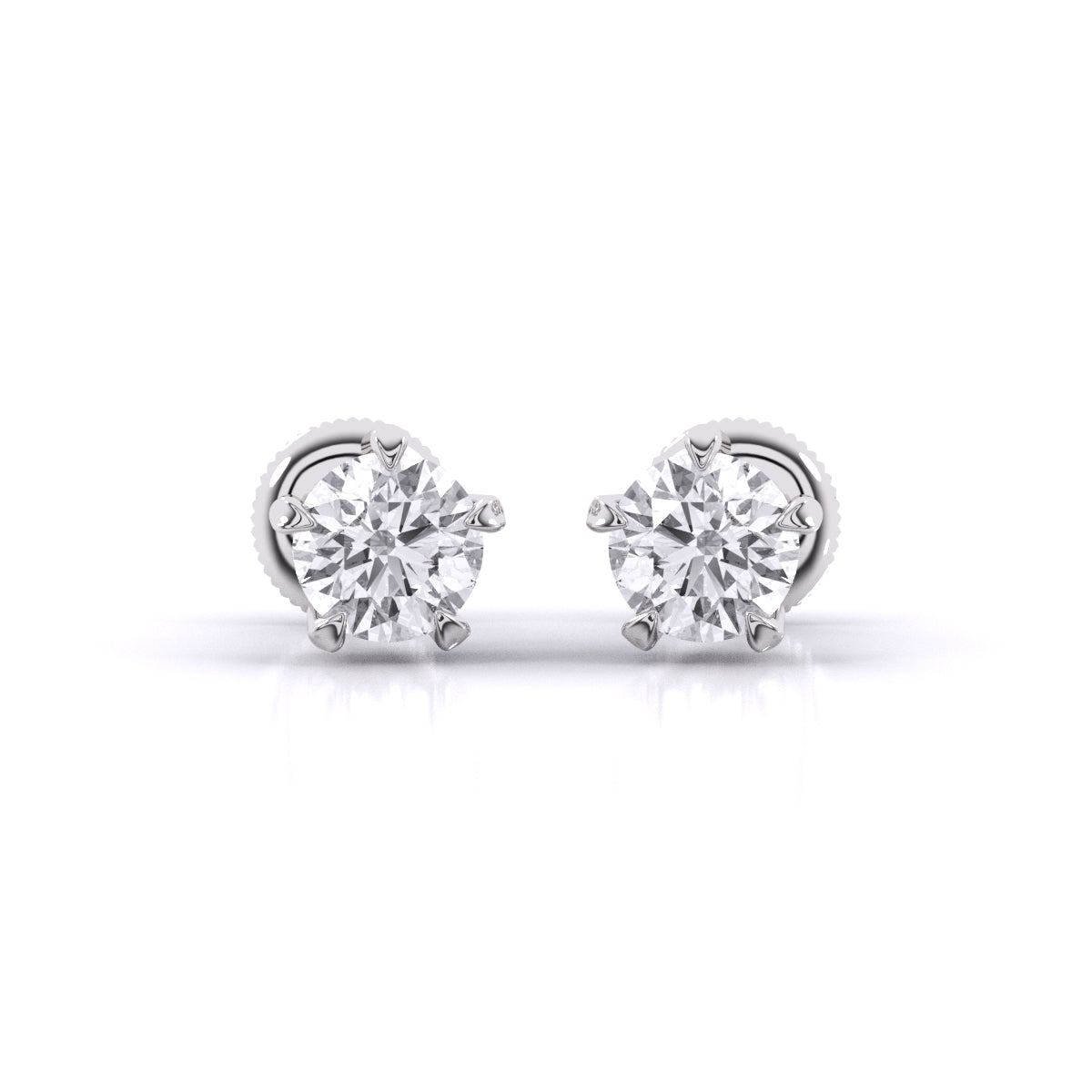 Solitaire Studs Earring For Her