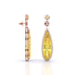 Coloured & Fancy Stone Drop Earring