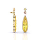 Coloured & Fancy Stone Drop Earring