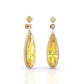 Coloured & Fancy Stone Drop Earring