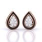 Tear Drop Stud Earrings