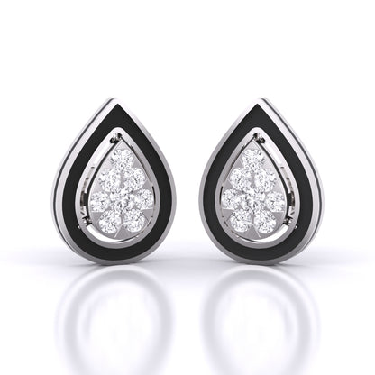 Tear Drop Stud Earrings