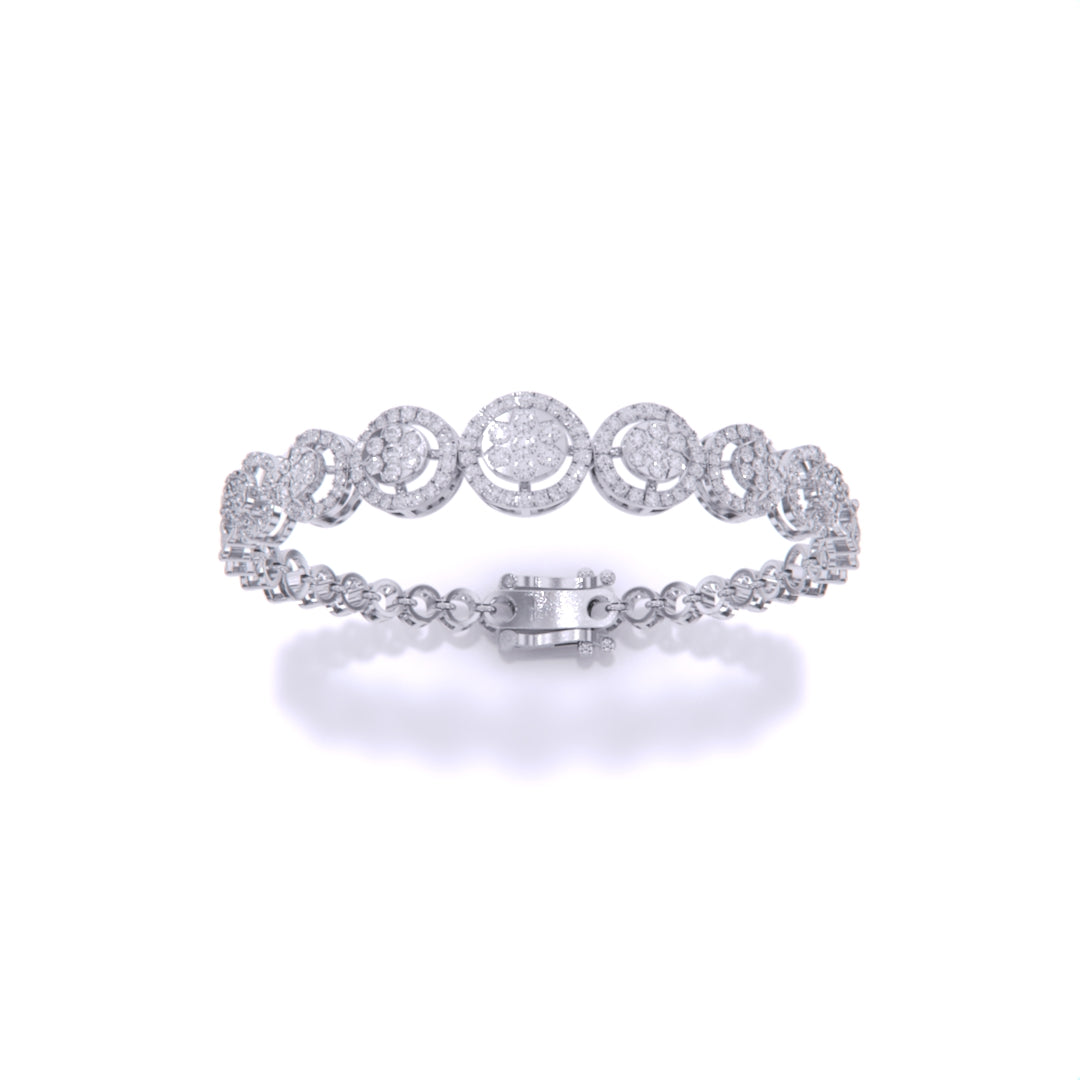 7-Stone Diamond Bracelet