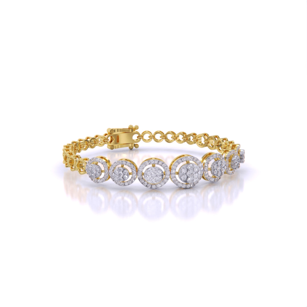 7-Stone Diamond Bracelet