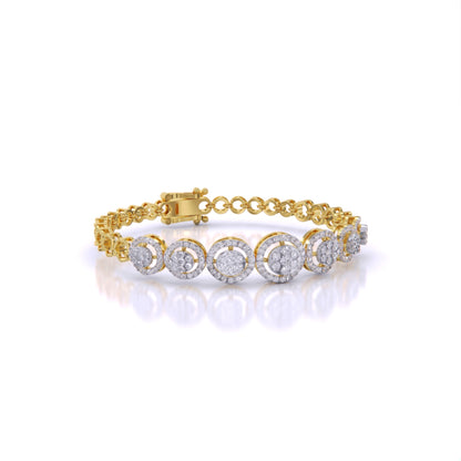 7-Stone Diamond Bracelet