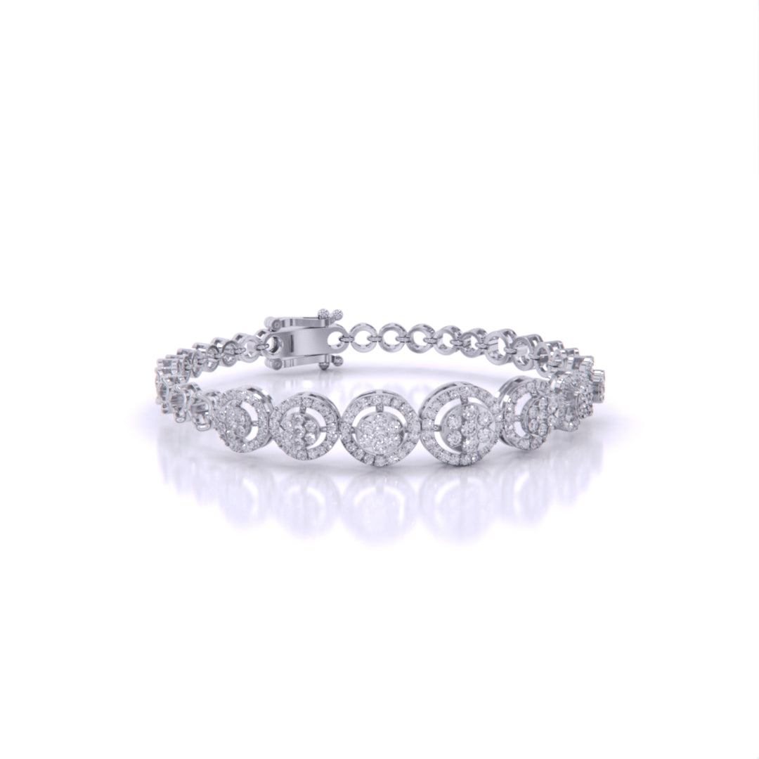 7-Stone Diamond Bracelet