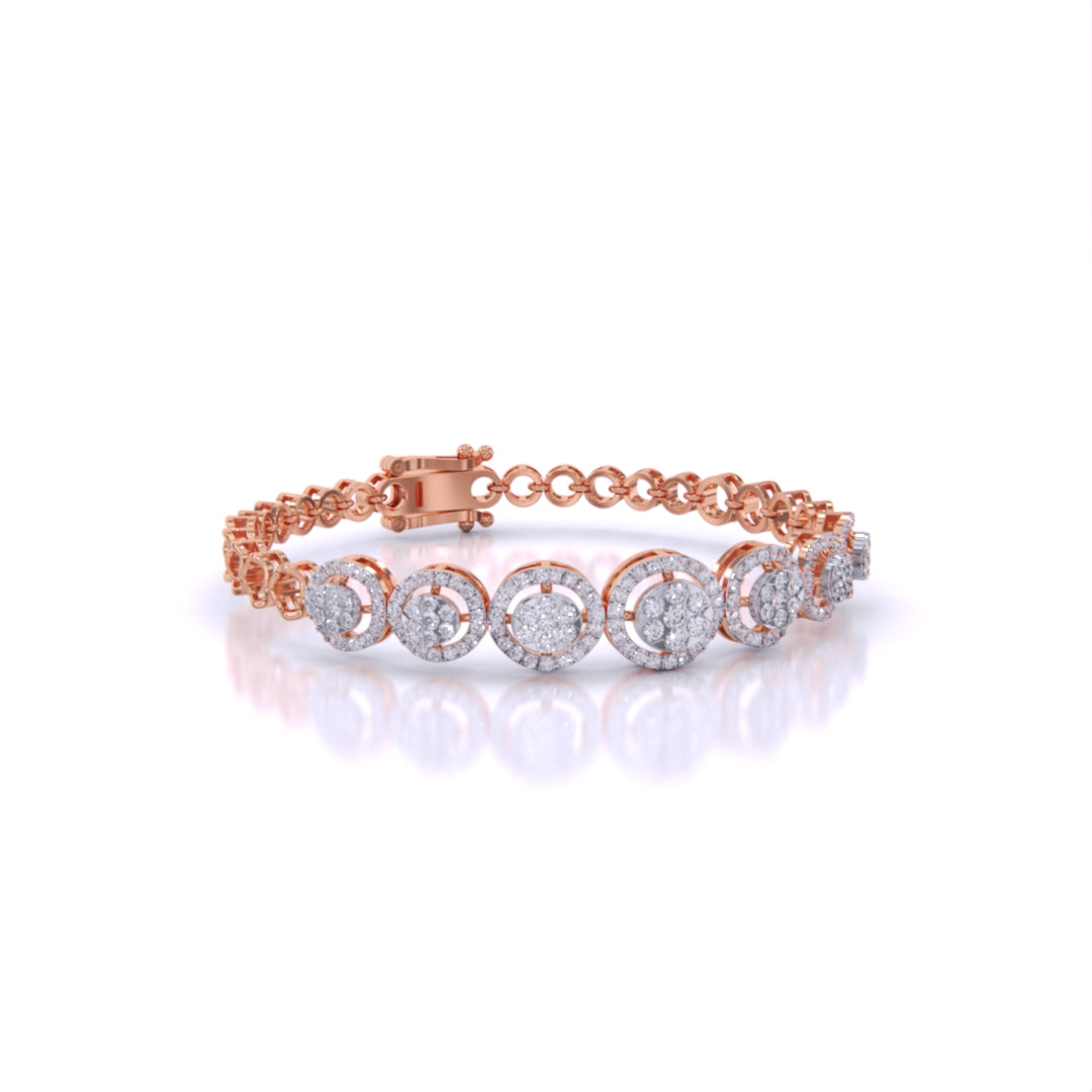 7-Stone Diamond Bracelet