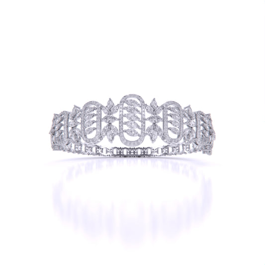 Sparkling Elegance Royal Cutwork Bracelet