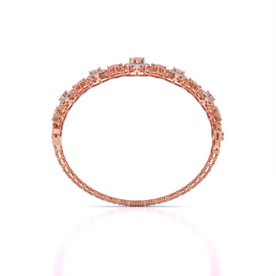 Sparkling Elegance Royal Cutwork Bracelet