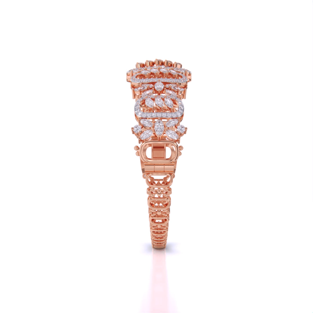 Sparkling Elegance Royal Cutwork Bracelet