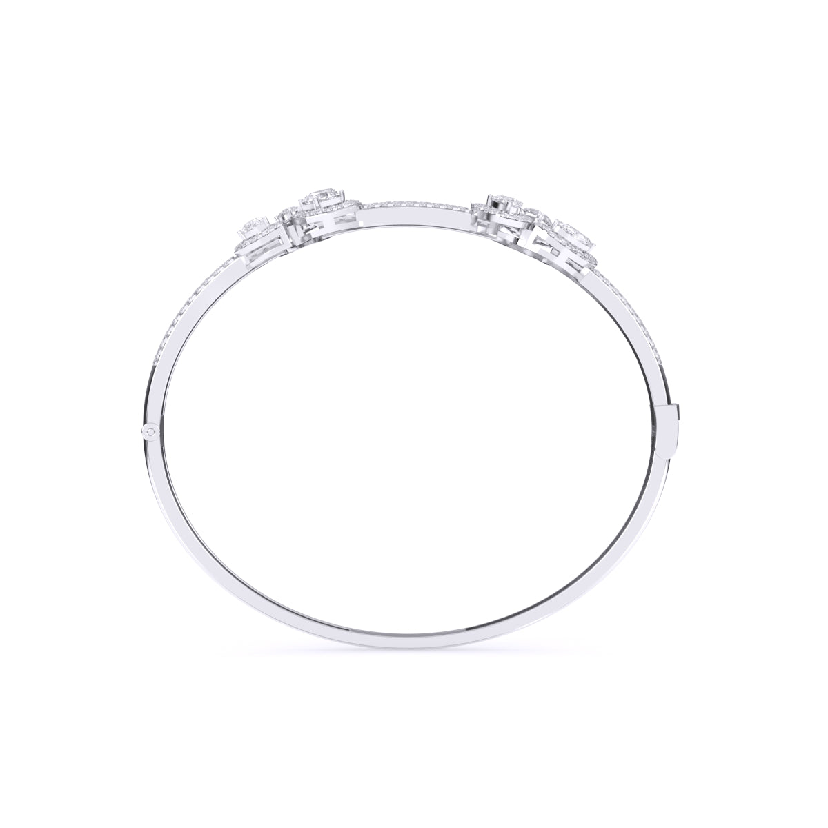 Fancy Shape Diamonds Classic Design Bracelet For Her