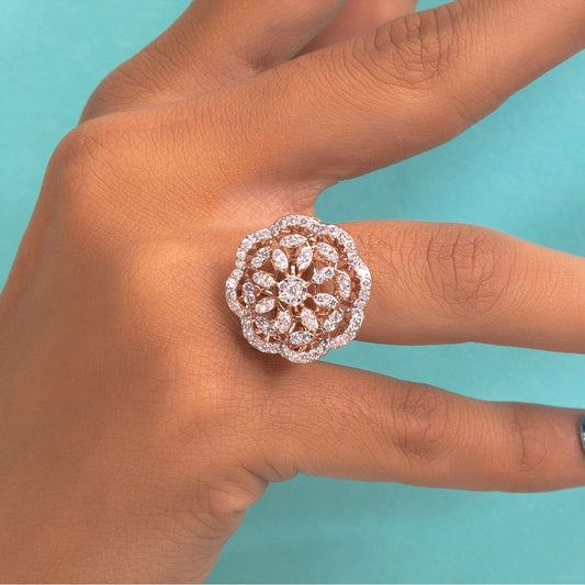 Diamond Charm Ring