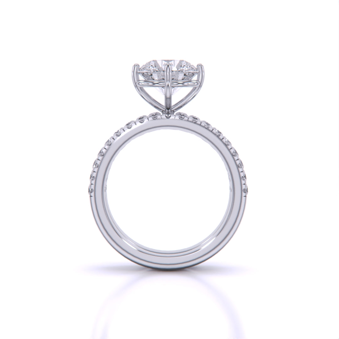 2.5 Carat Diamond Round-Solitaire Engagement Ring