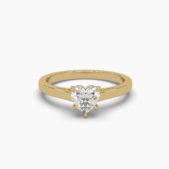 Buy Heart Embrace Diamond Engagement Ring from Ivana Jewels Best lab grown diamond jewellery brand