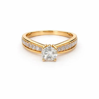 1.44 Carat Lab-Grown Diamond Classic Engagement Ring