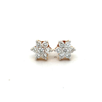 Sparkling Cluster Flower Design for Women
