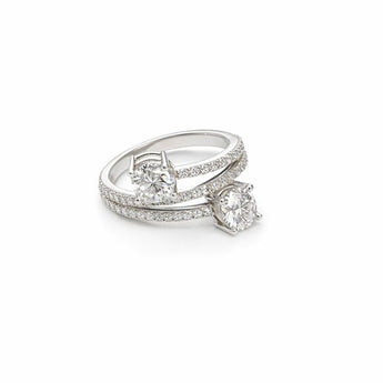 1.52 Carat Round Brilliant Cut Lab-Grown Diamond Gold Pendant