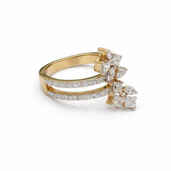Stunning Multi-Stone Diamond Statement Ring