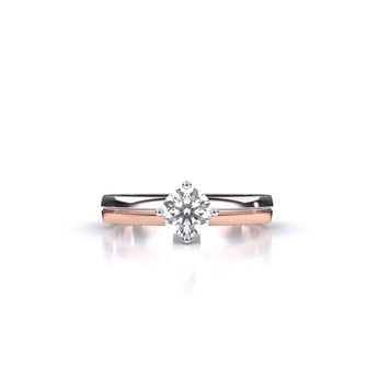 Buy 40 Pointers Casual Diamond Ring at Ivana Jewels Best lab grown diamond jewellery brand
