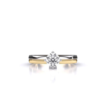 Buy 40 Pointers Casual Diamond Ring at Ivana Jewels Best lab grown diamond jewellery brand