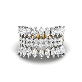 Mixed Cut Diamond Eternity Band Best lab grown diamond jewellery brand