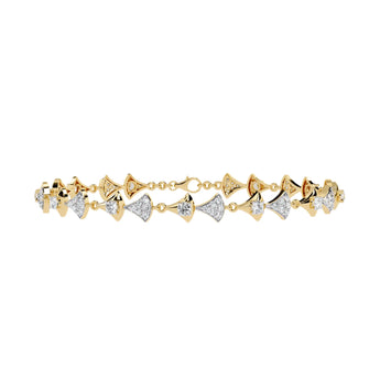 Buy Modern Tennis Diamond Bracelet from Ivana Jewels Best lab grown diamond jewellery brand