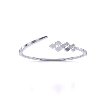 Buy Modern Mosaic Diamond Bracelet from Ivana Jewels Best lab grown diamond jewellery brand