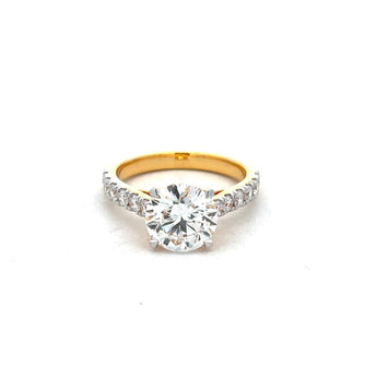 2.6 Carat Round Diamond Solitaire Ring