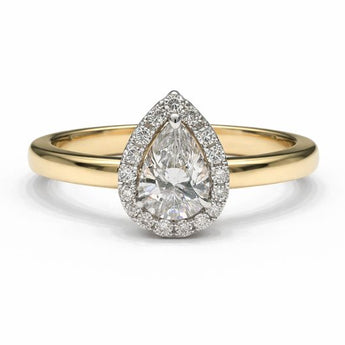 Diamond Lattice Statement Band in 14Kt Yellow Gold