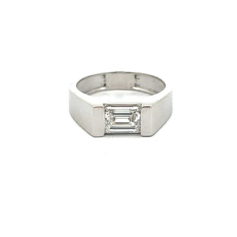 Premium 1.6 Carat Emerald Cut Diamond Ring