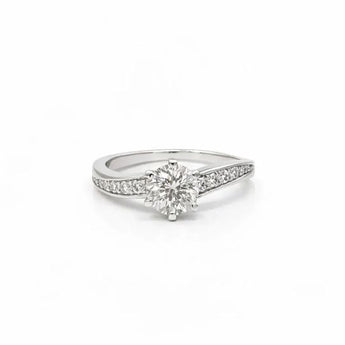 1.838 Carat Round Diamond Solitaire Ring
