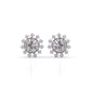 Snowflake Diamond Studs