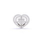 Eternal Love Heart Studs