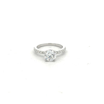 1.5 Carat Round Diamond Proposal Ring