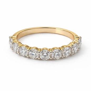 3.2 Carat Diamond Yellow Gold Solitaire Engagement Ring