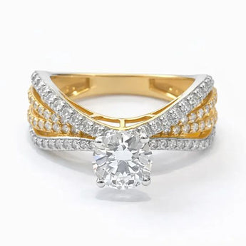2.49 Carat Round Diamond Statement Ring